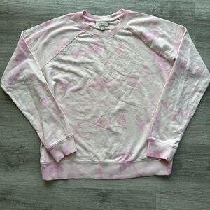 Lucky Brand long sleeve Sweatshirt Sz S loungewear tie dye